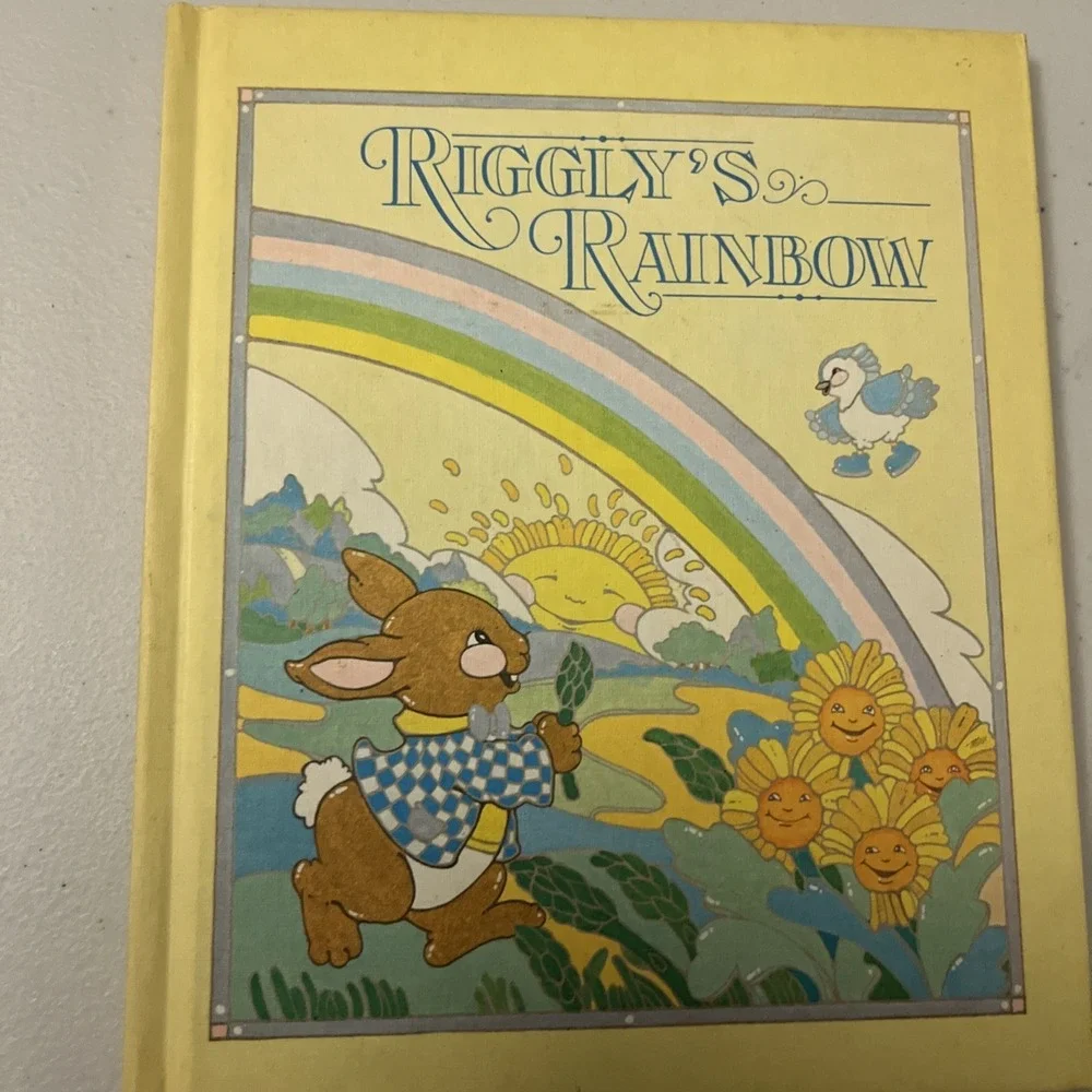 Riggly's Rainbow 1982 Book  Ann Buzenberg Current Inc Vintage Kid's Book